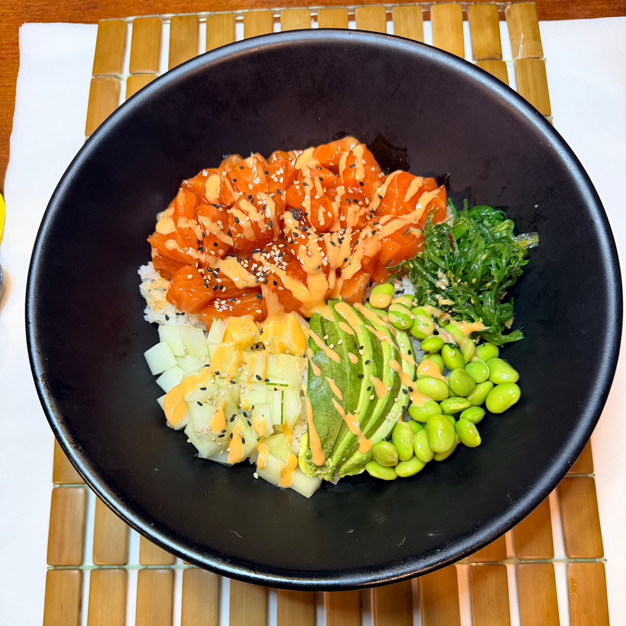 Salmon Poke Bowl**