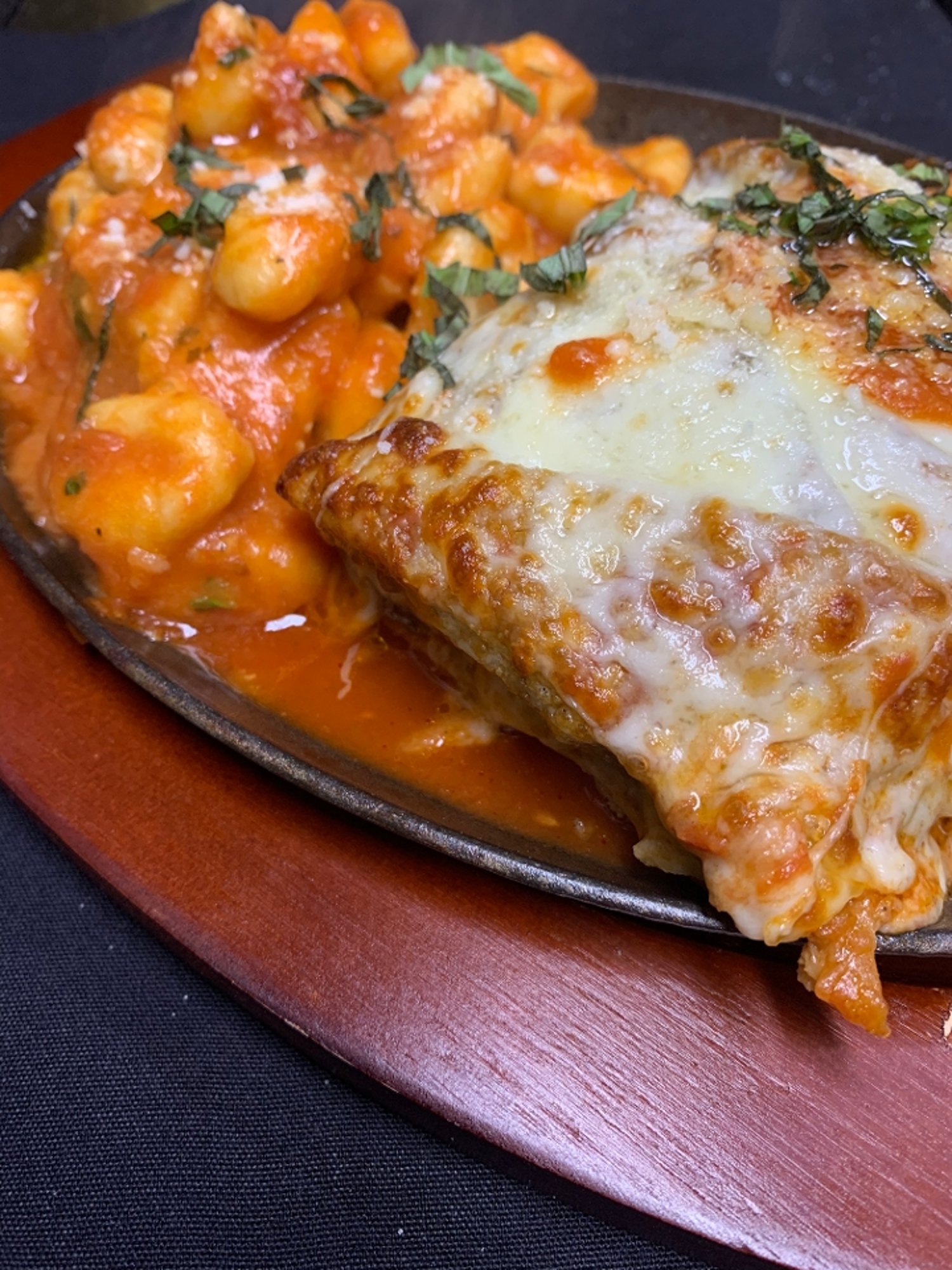 Eggplant Parm w/ Gnocchi