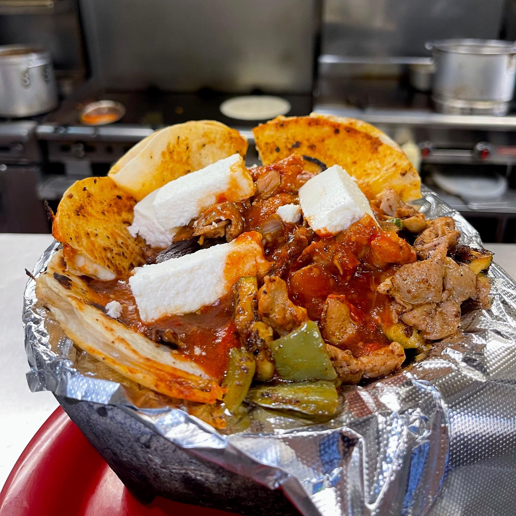 Molcajete Regular with Salsa