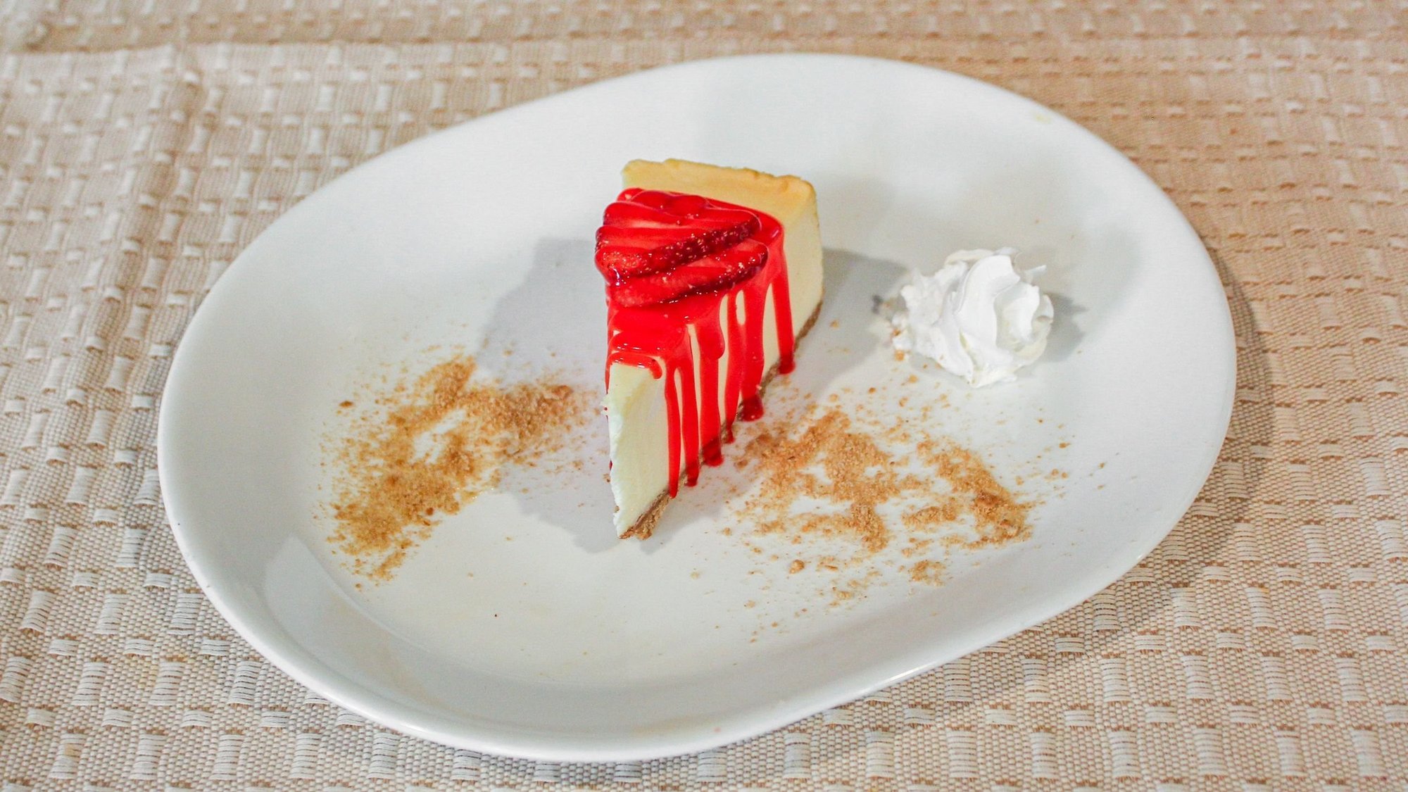 Strawberry Cheesecake Slice