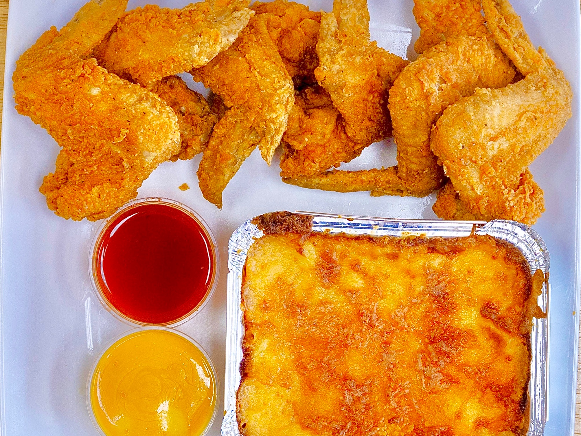 20 Wings & 4 Sides