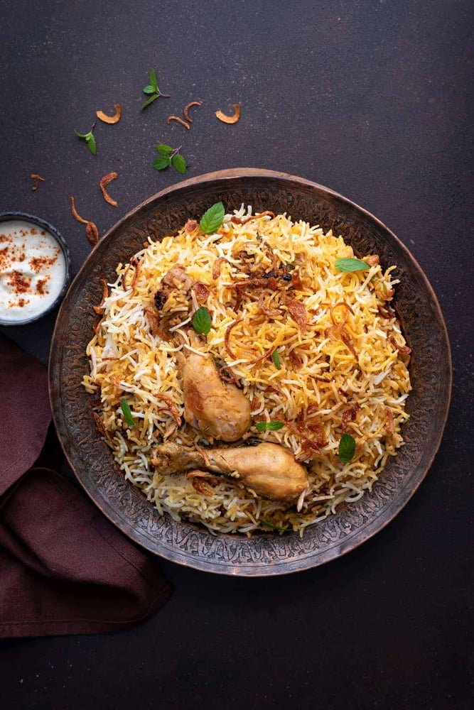 Chicken Hyderabadi Biryani (bone-in)