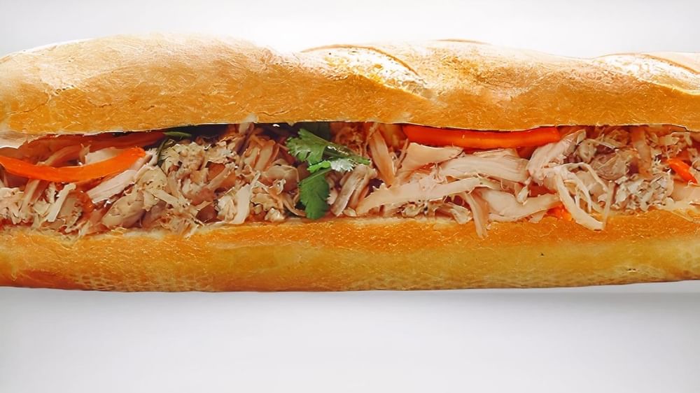 3. Shredded Chicken Baguette