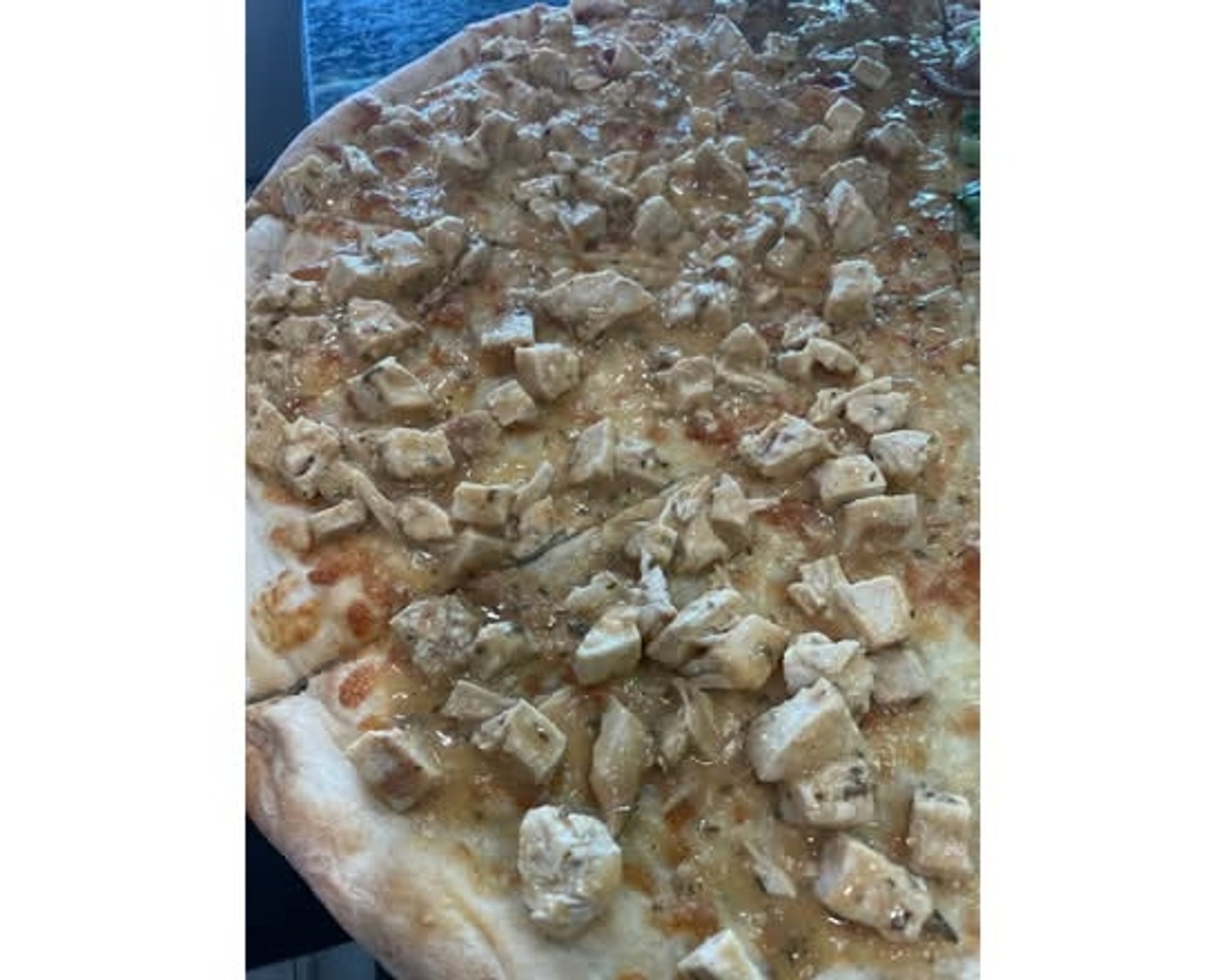 Garlic Chicken Parmesan Pizza