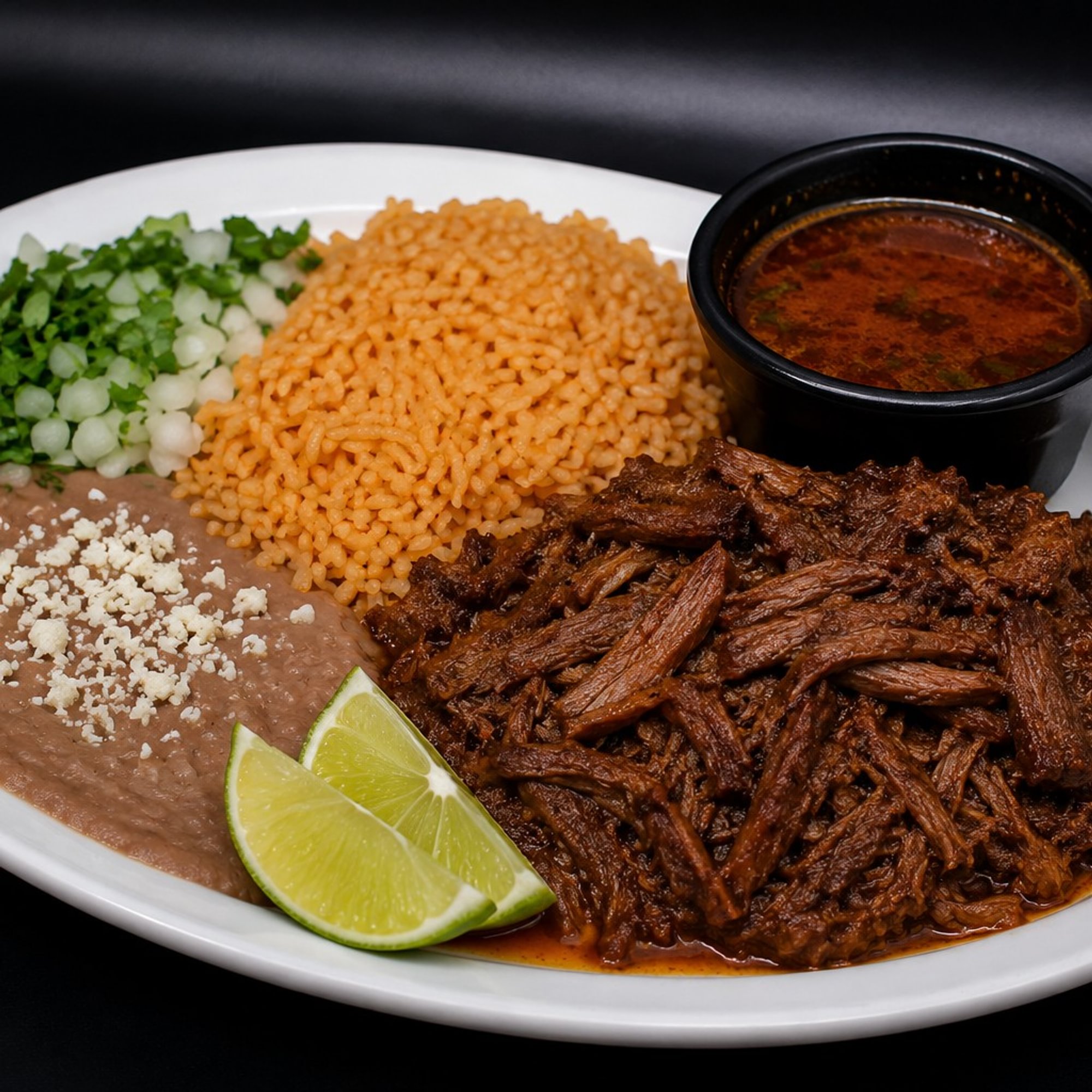 Fiesta Style Birria Plate