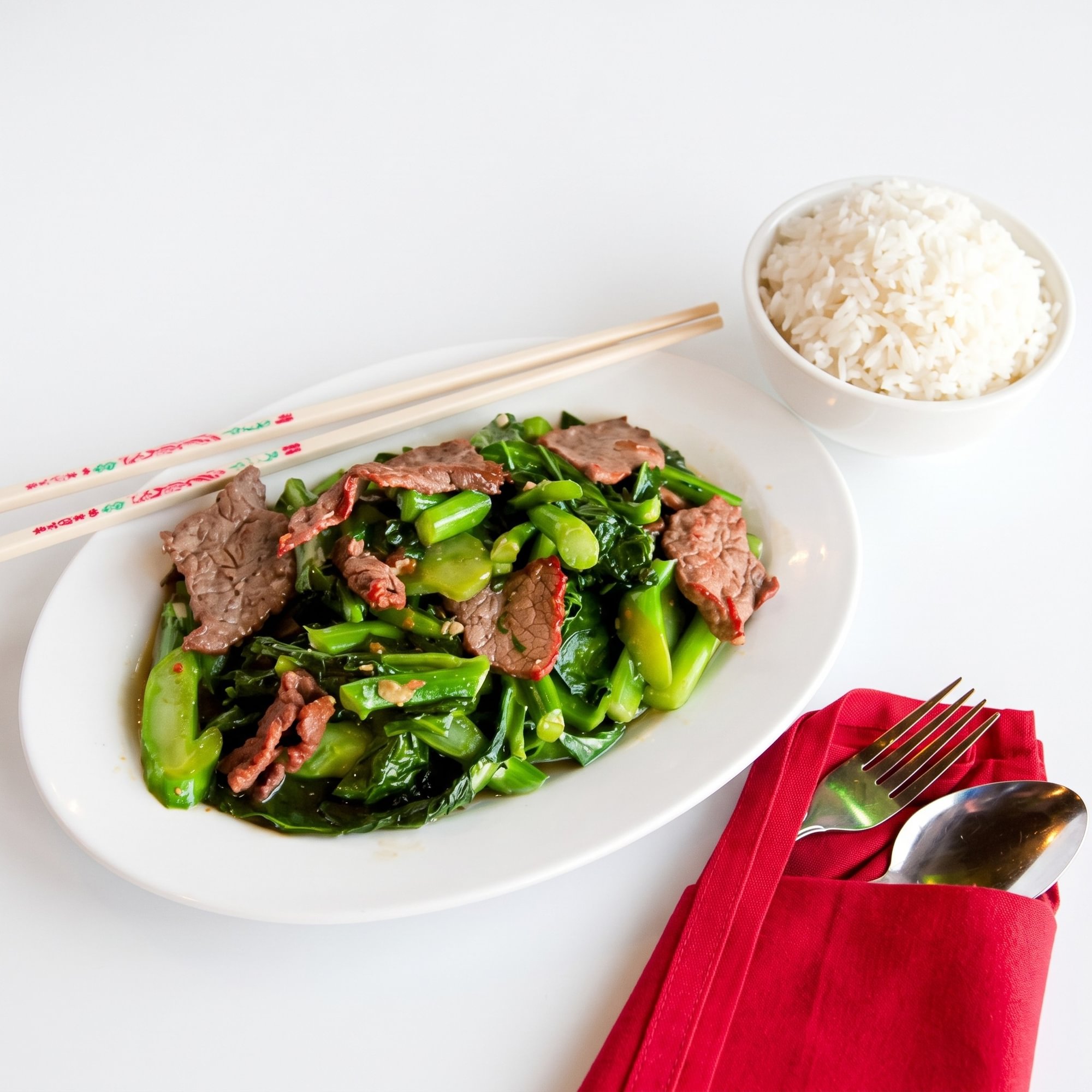 Chinese Broccoli with Certified Angus Beef