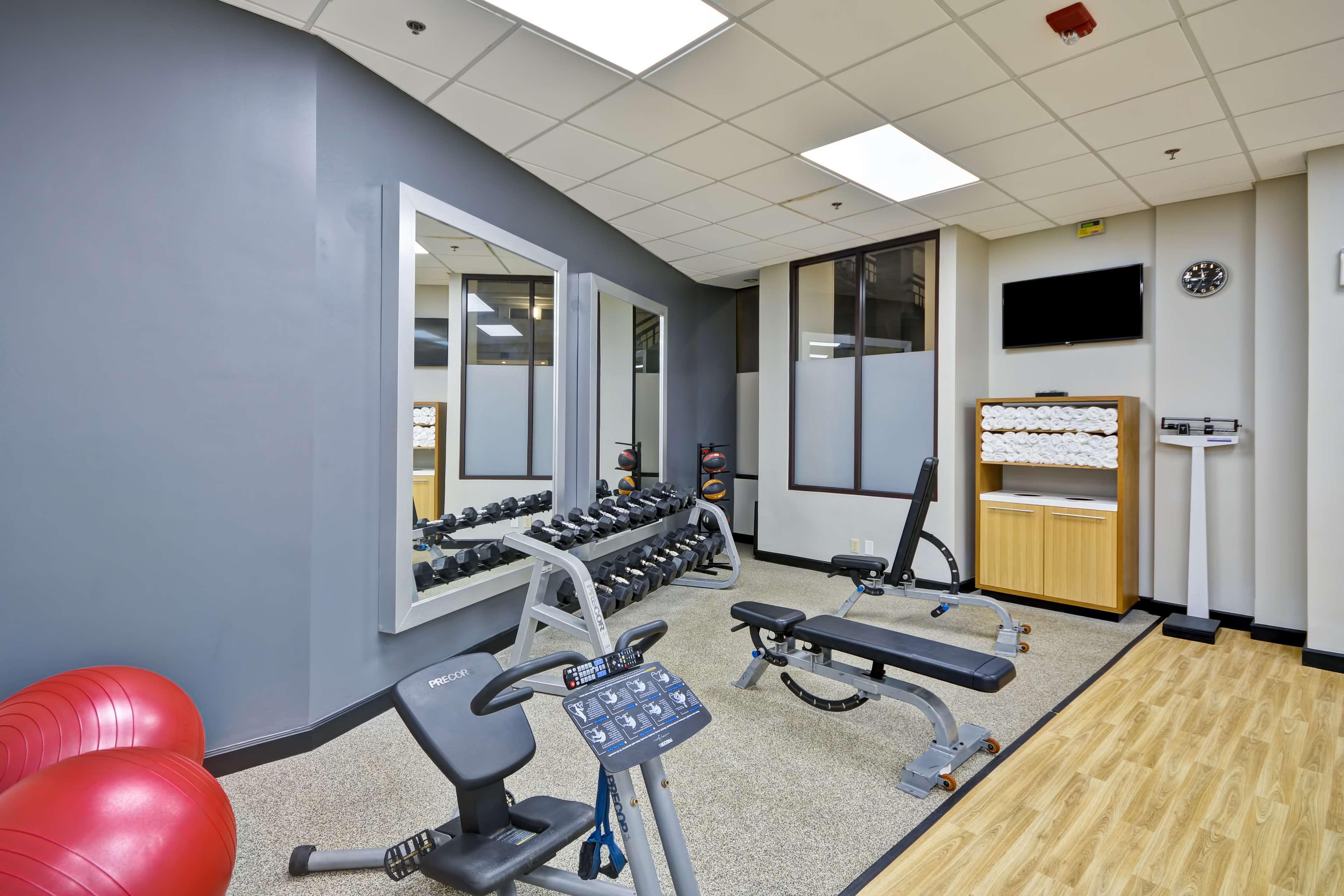 Health club  fitness center  gym