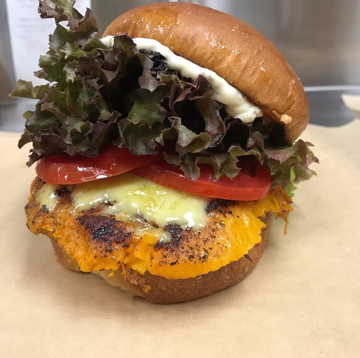 Fall/Winter Veggie Burger