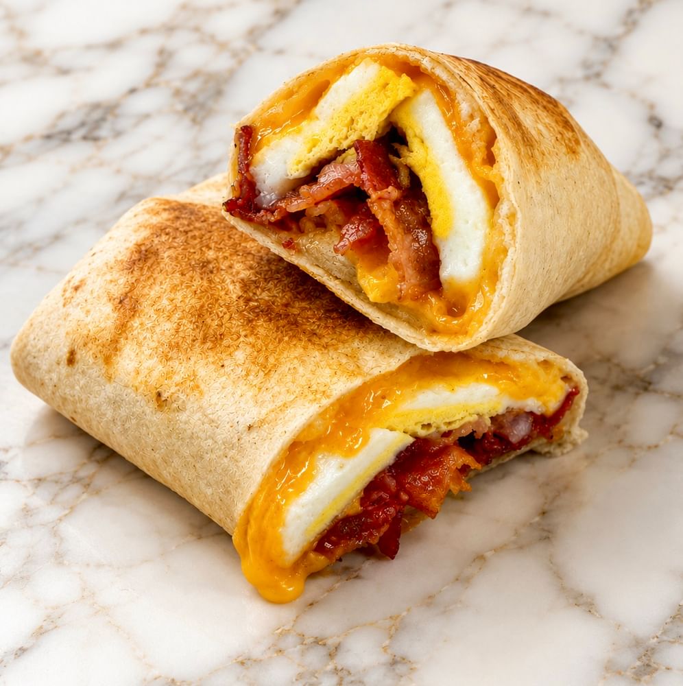 Breakfast Wrap w/ Bacon