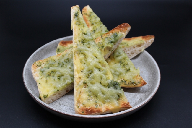 Garlic Ciabatta Bread with Cheese