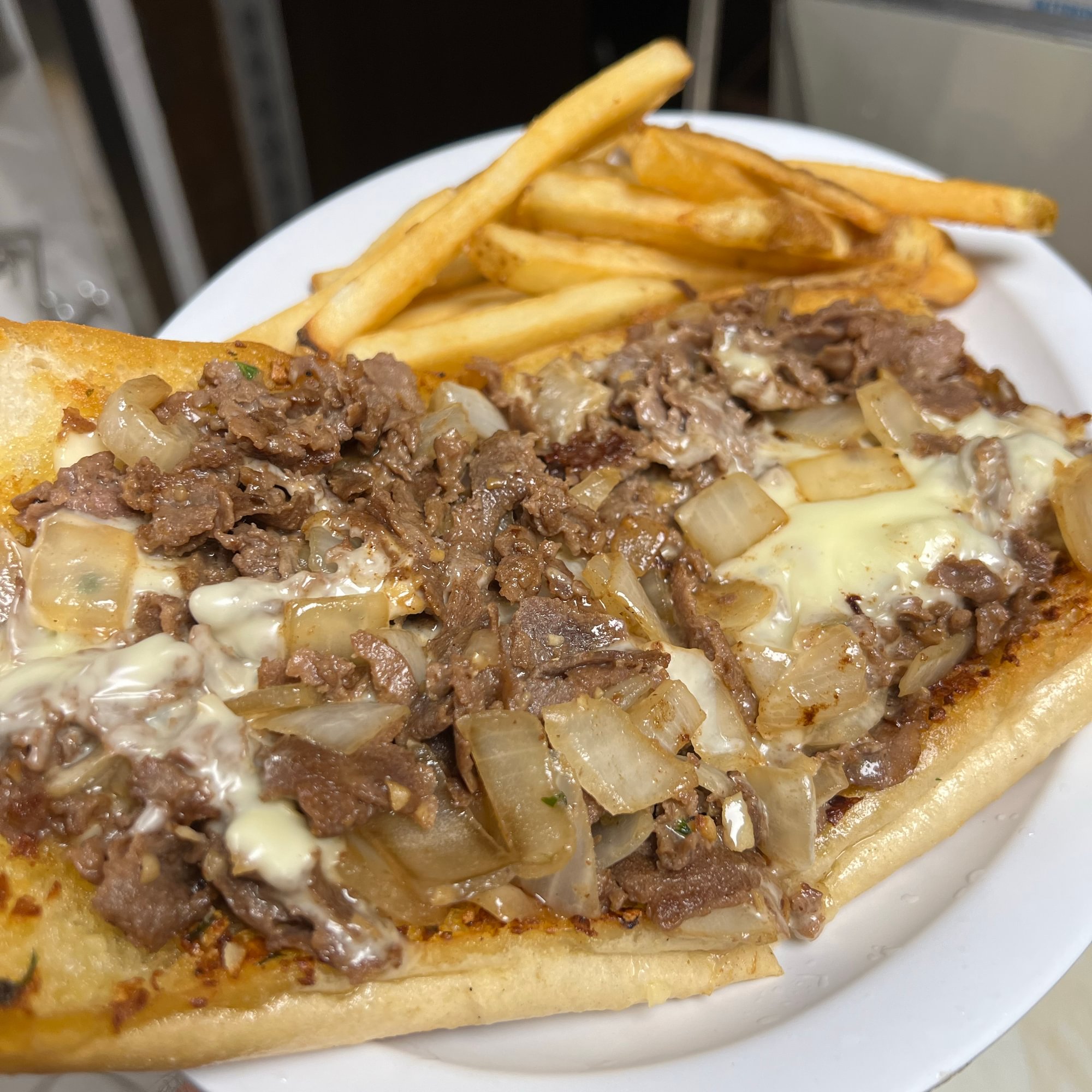 Garlic Bread Cheesesteak