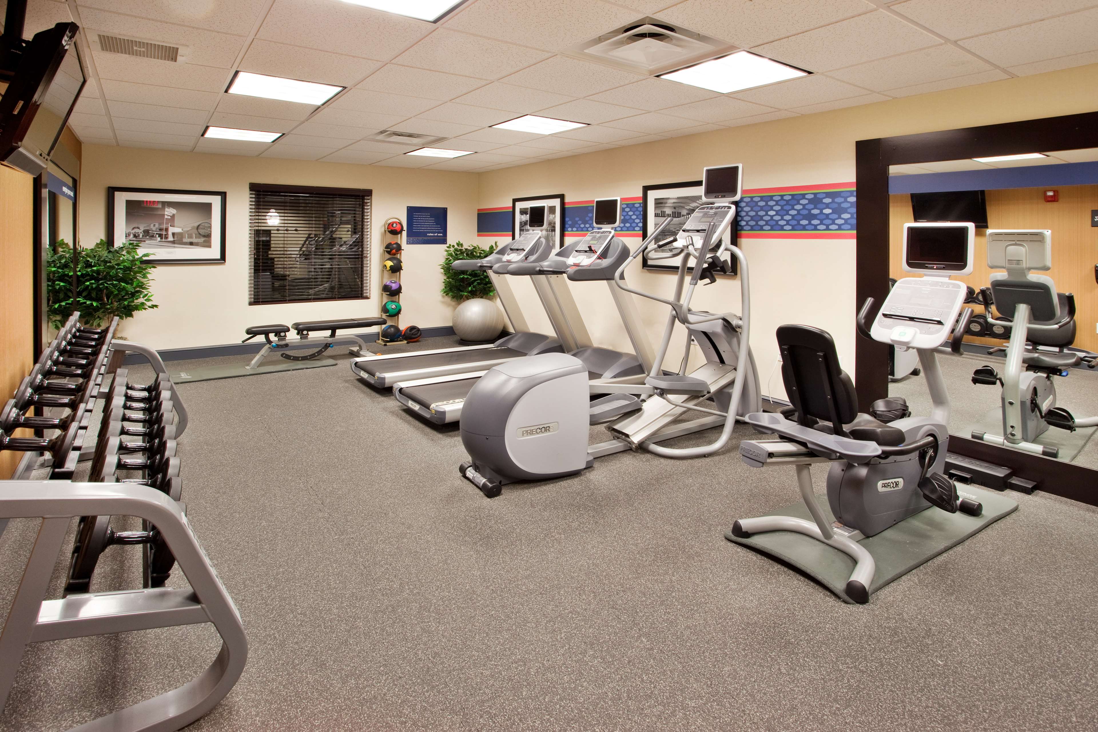 Health club  fitness center  gym