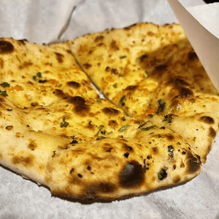 80. Chicken Garlic Naan