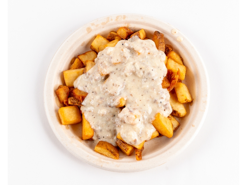Potatoes and Sausage Gravy
