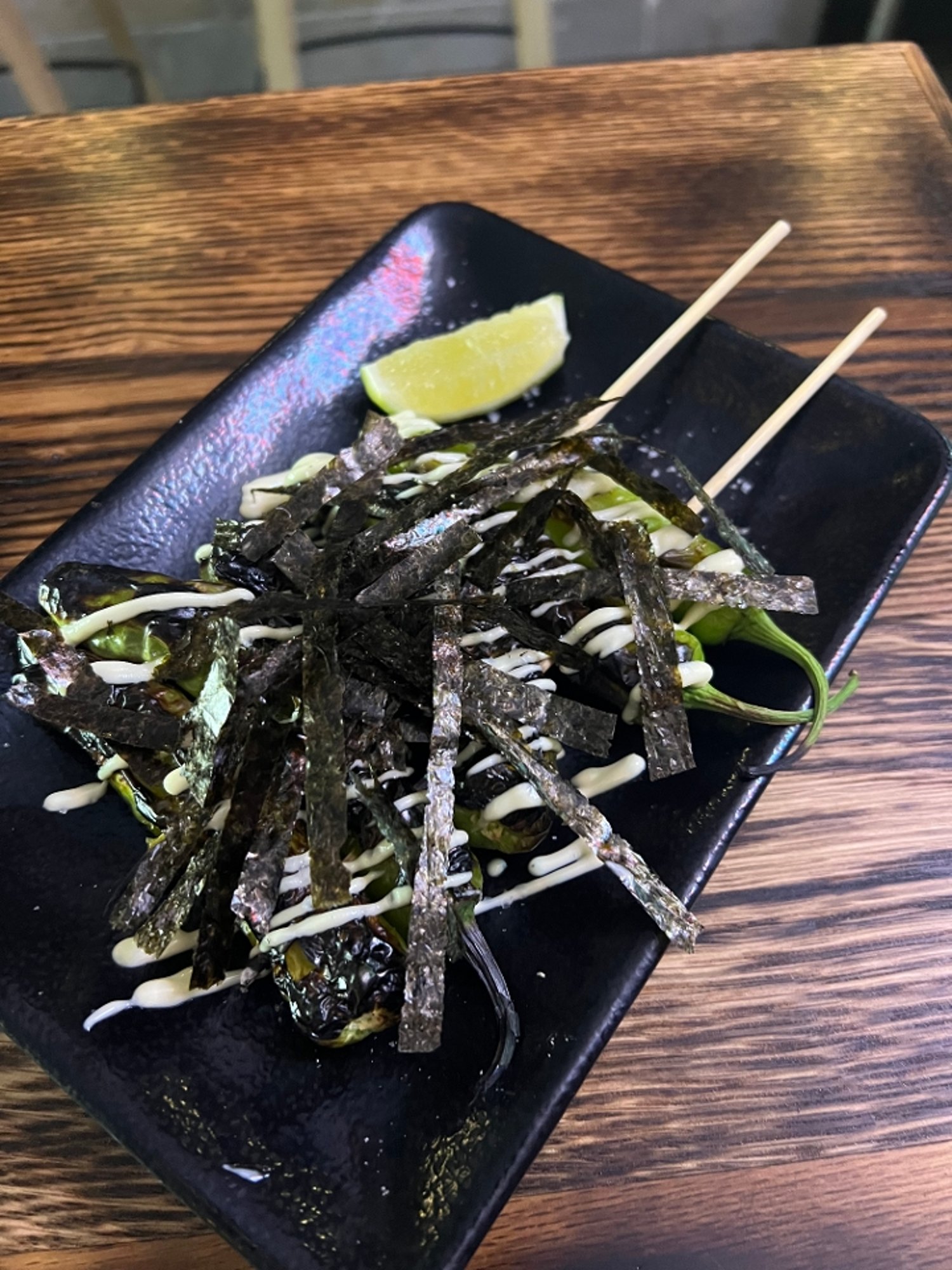 Shishito Pepper Kushiyaki