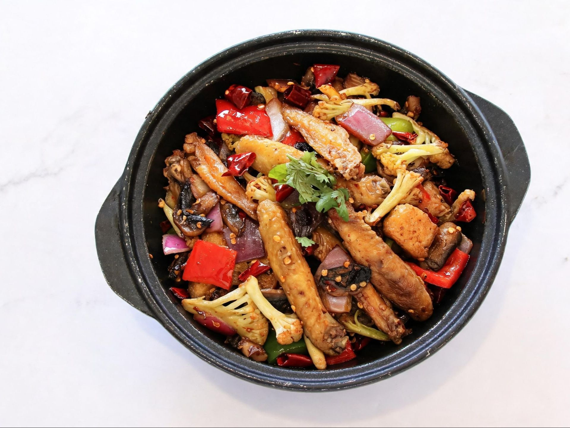 Chicken Wings Dry Pot