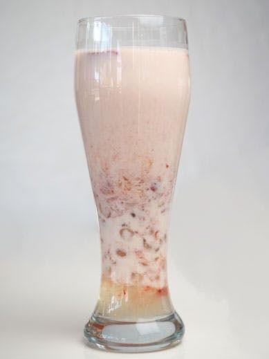 Strawberry Milk Tea with Boba