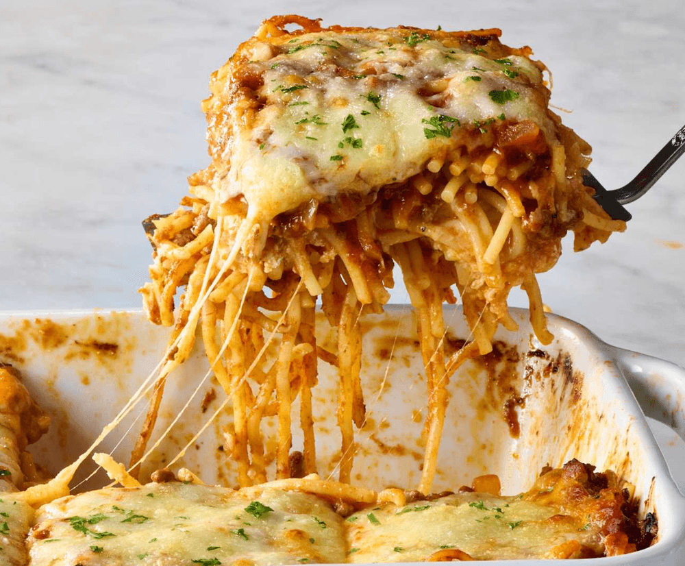 Baked Spaghetti A La Desantis Pasta