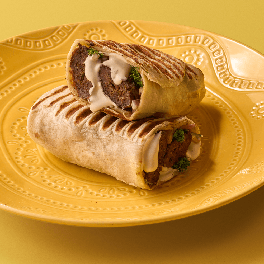 Egyptian Kofta Kabob Wrap