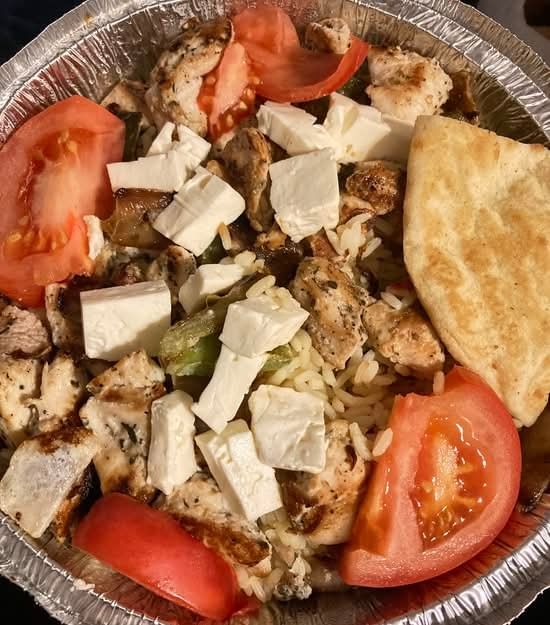 CHICKEN SOUVLAKI