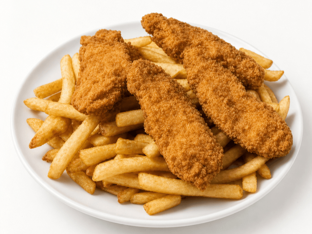 Chicken Strips with Fries