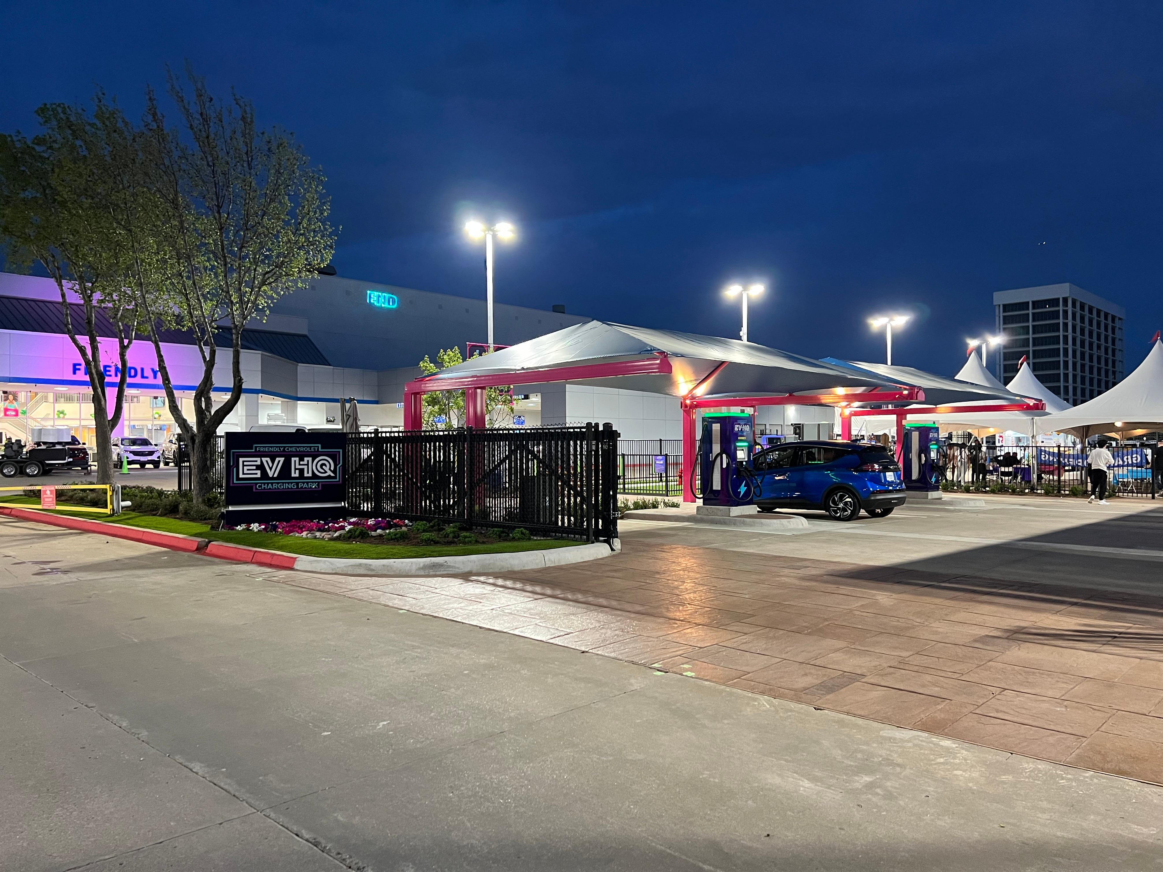 Friendly Chevrolet EVHQ Charging Station Image