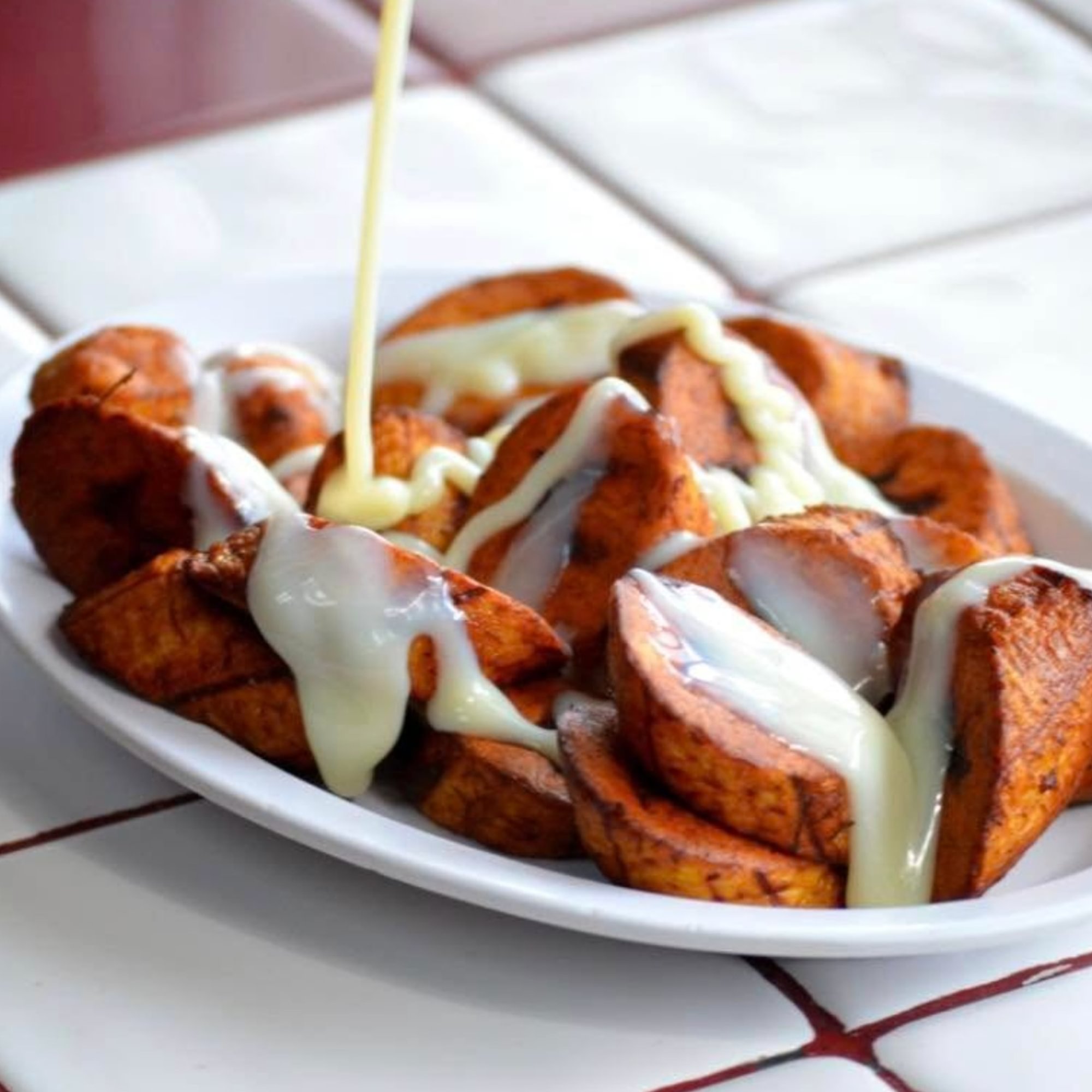 Platanos con Crema
