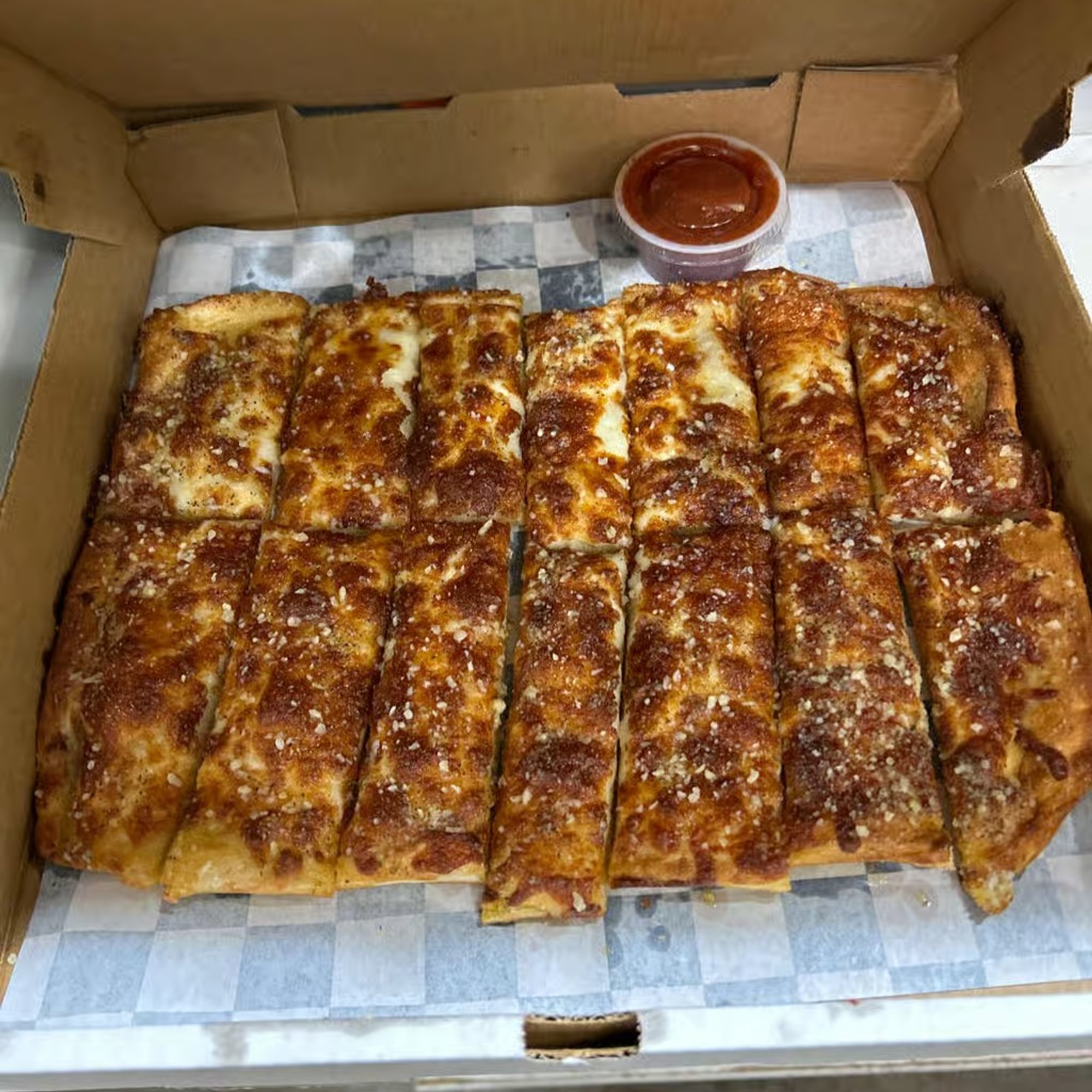 Strike-Em-Out Cheesy Bread