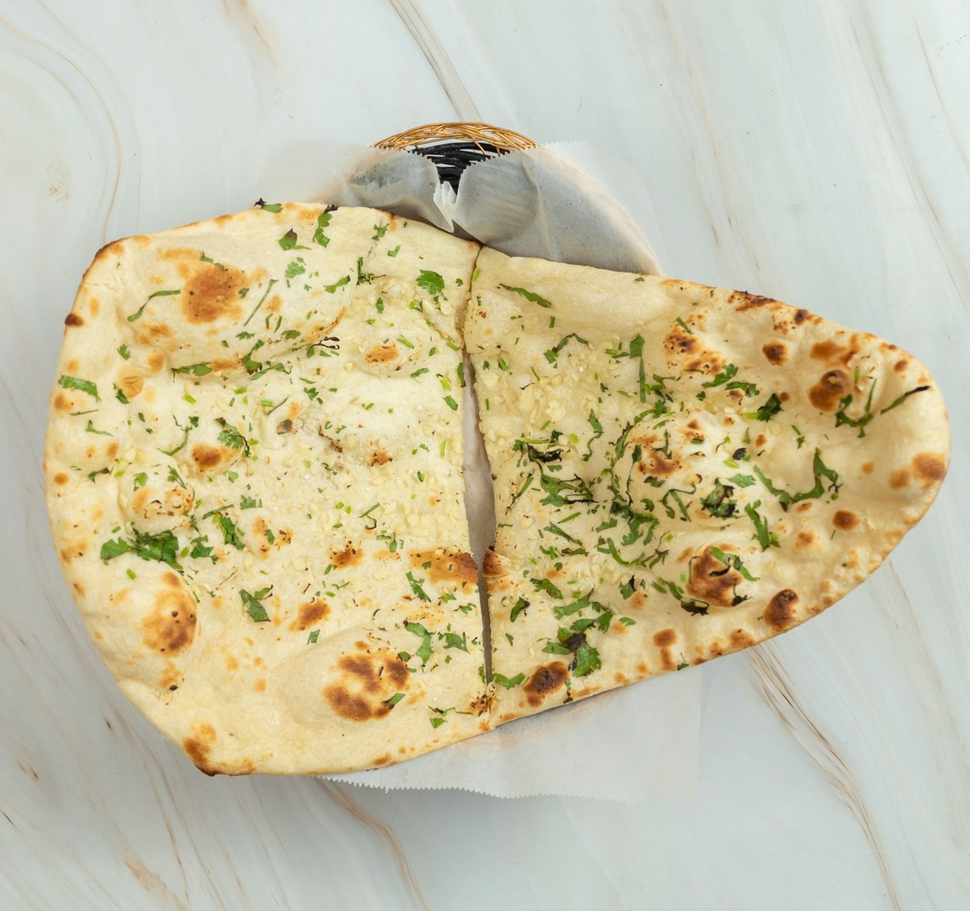 35. Garlic Naan