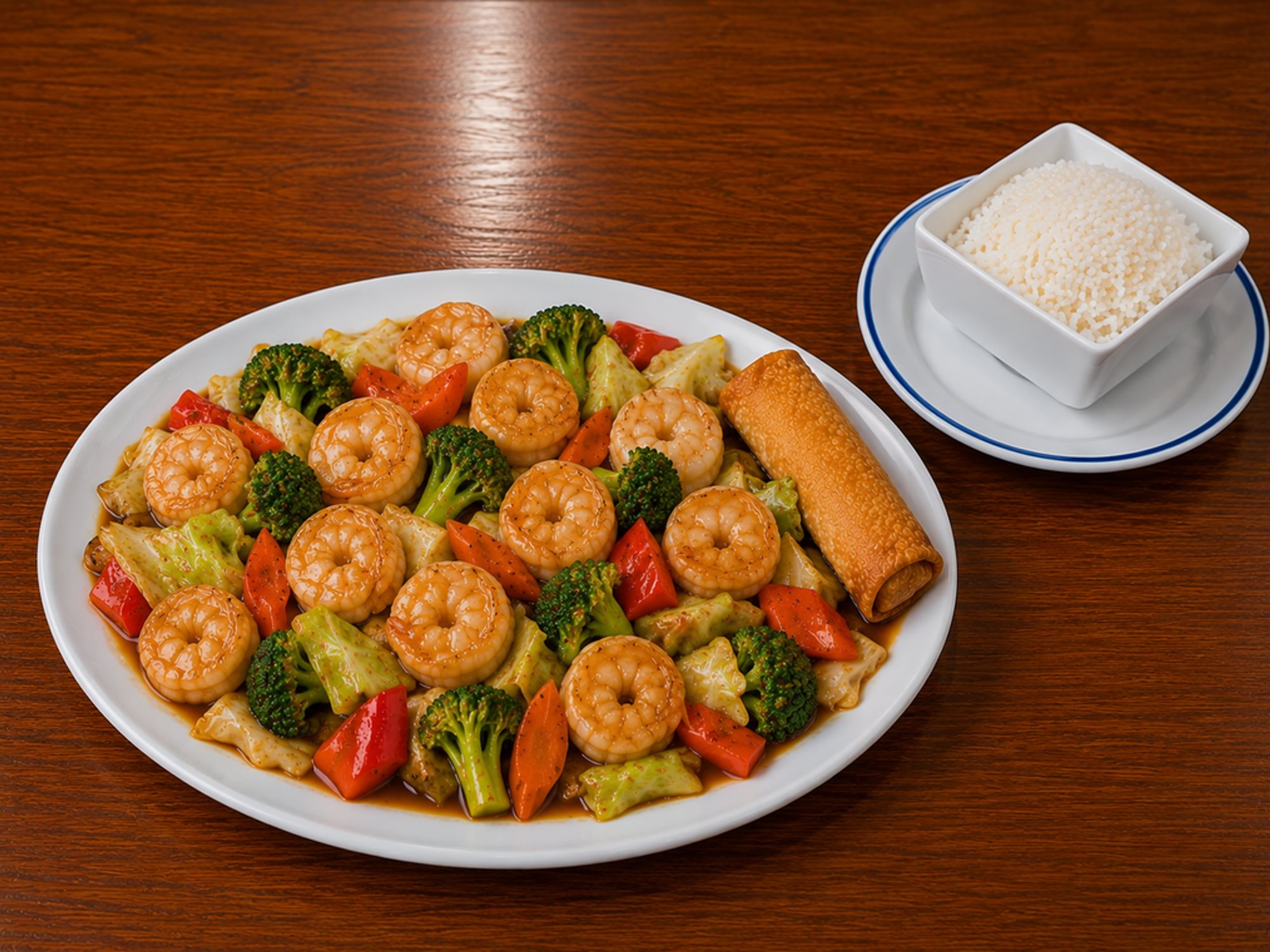 Shrimp with Garlic Sauce