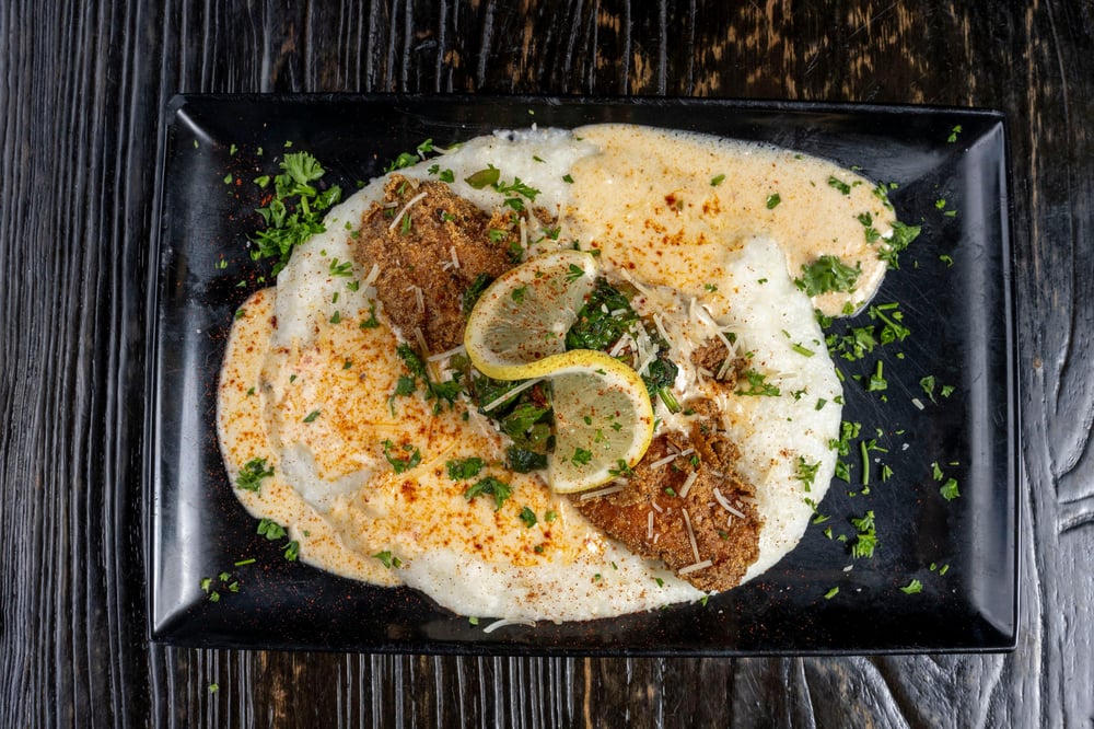 Fried Catfish & Grits
