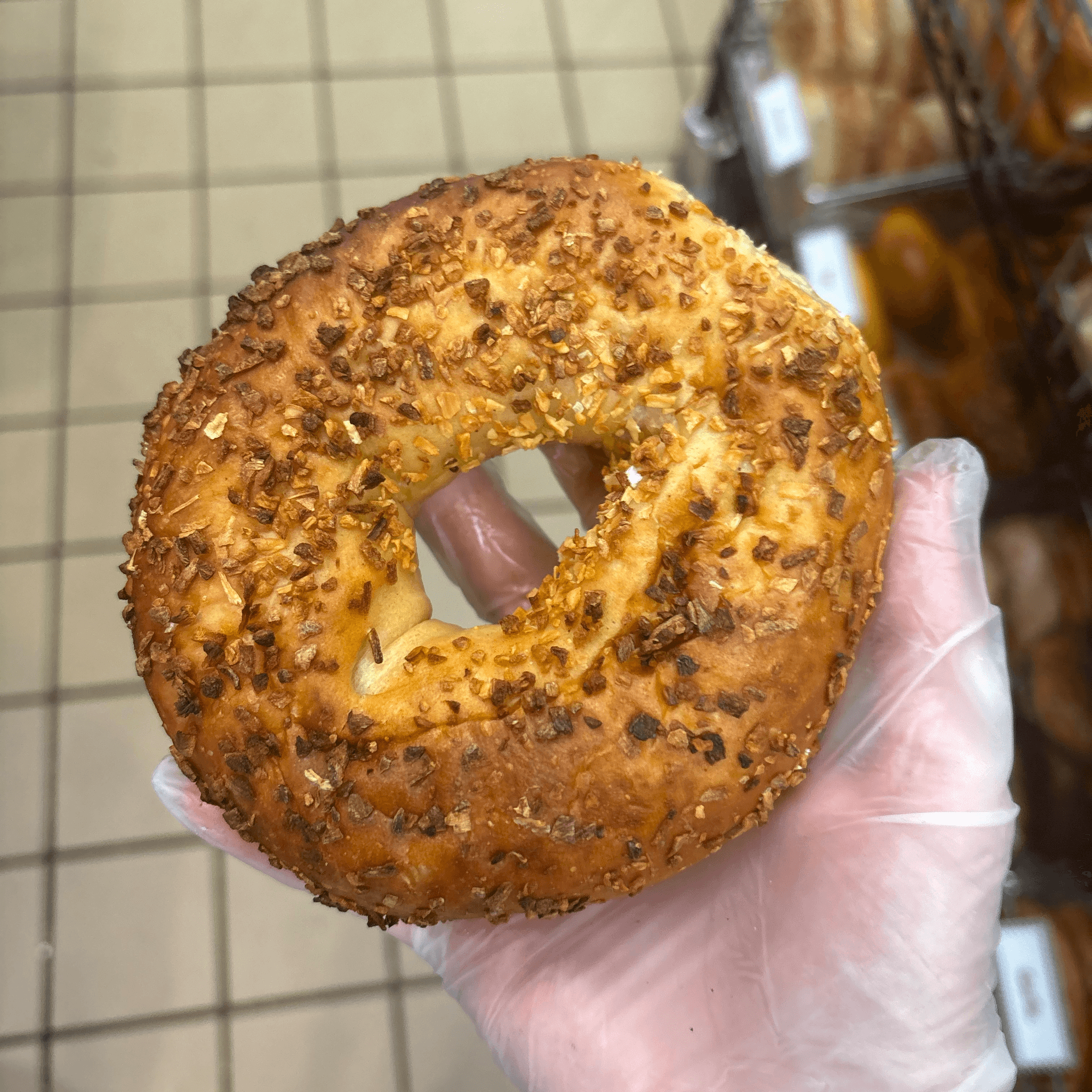 Garlic Bagel