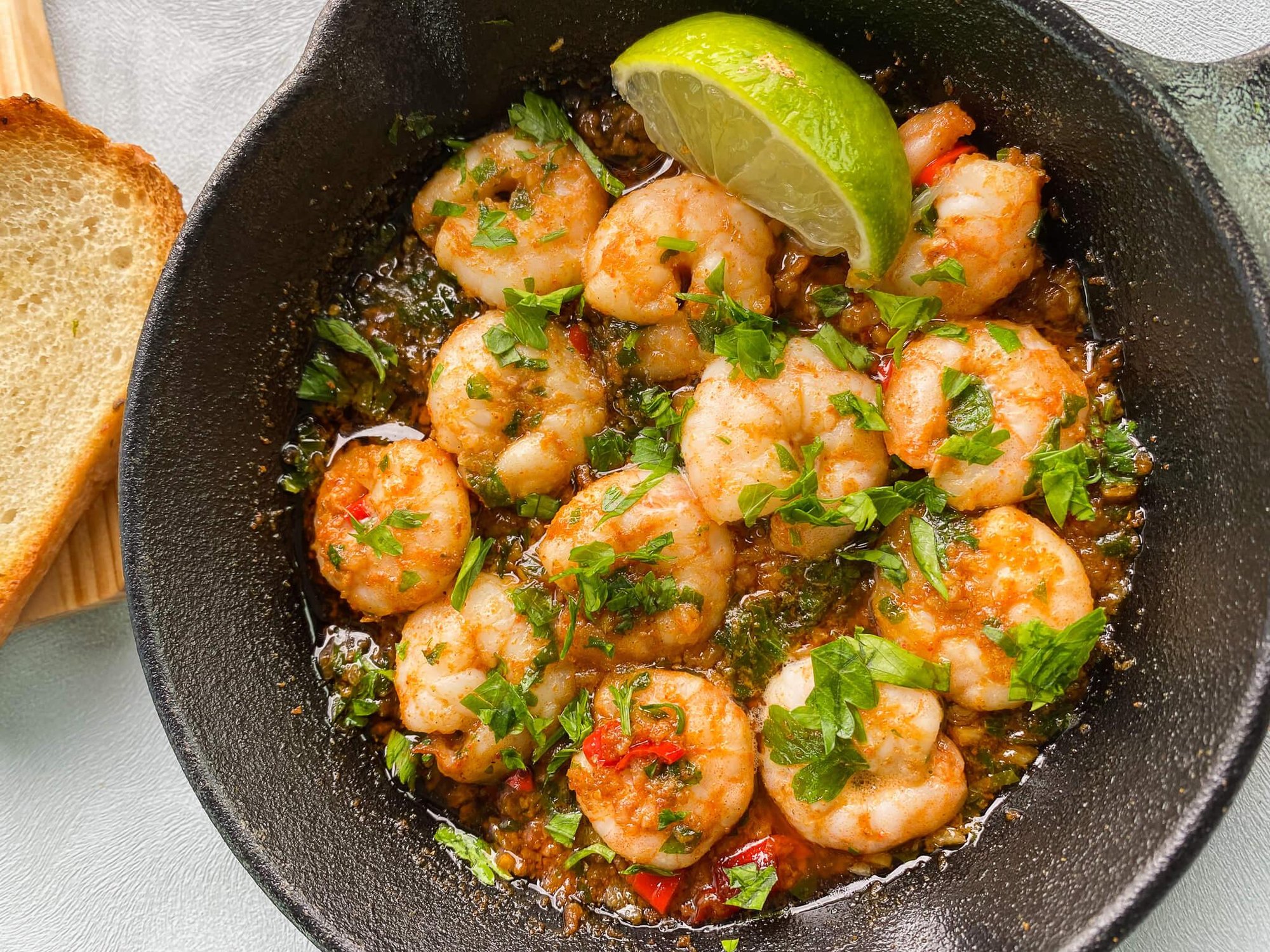 Chilli Garlic Prawns-6 Pieces