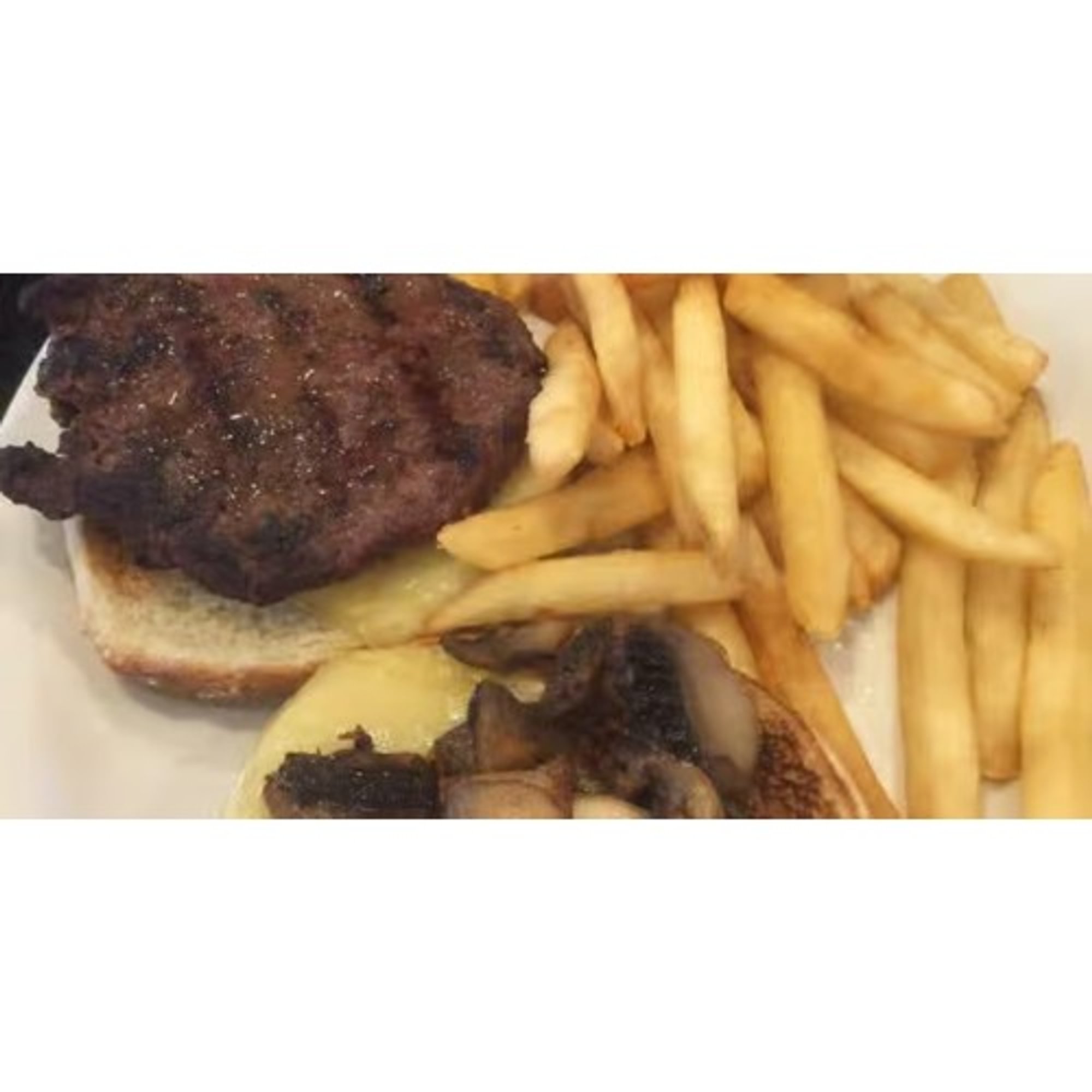 Mushroom Swiss Burger Regular