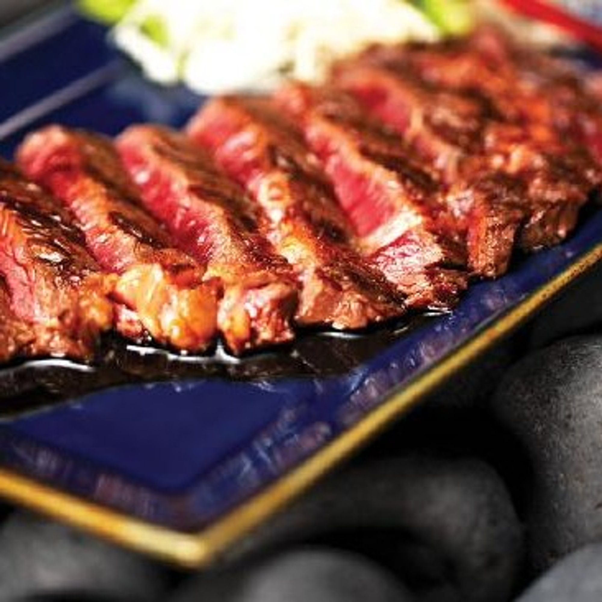 NY Strip Steak Teriyaki