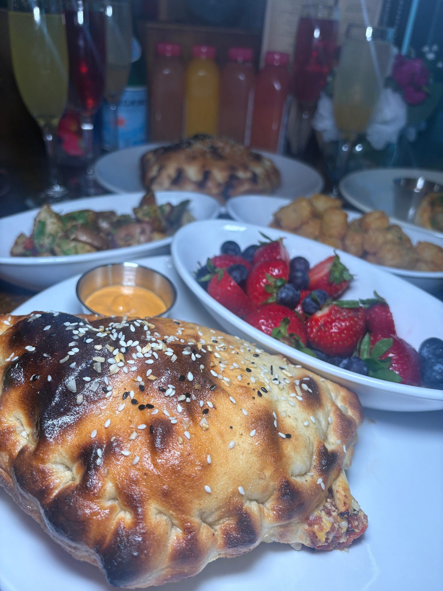 Savory Brunch Calzone