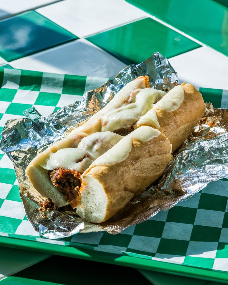 Veggie Meatball Sandwich