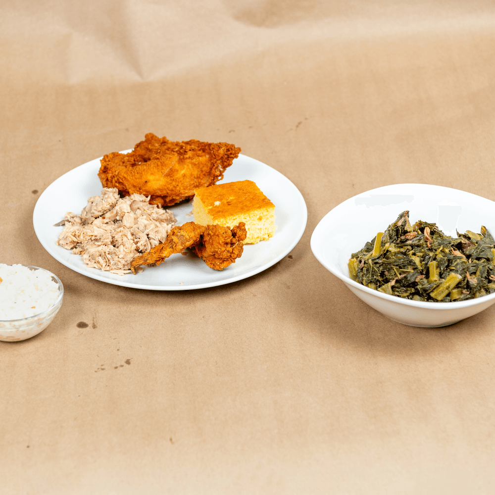 Combo White Plate