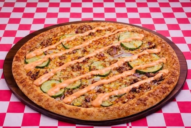 Large Garlic Bomb Pizza 14 (Greek Style)