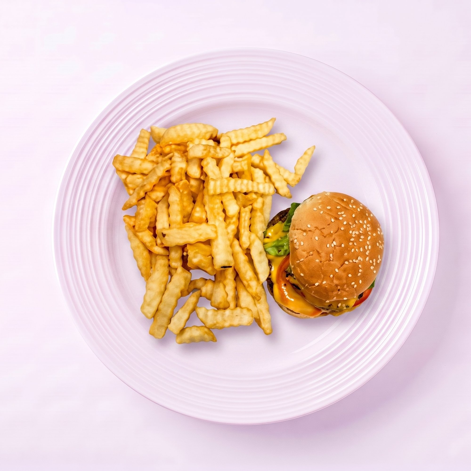 Kid's Hamburguesa con Papas