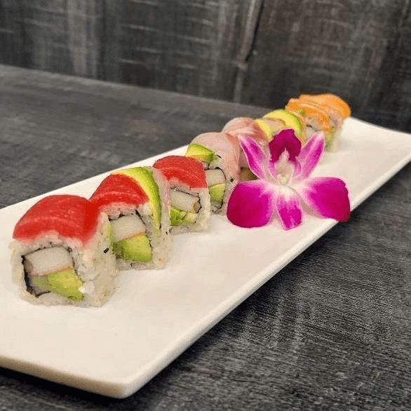 Rainbow Roll (8pc)