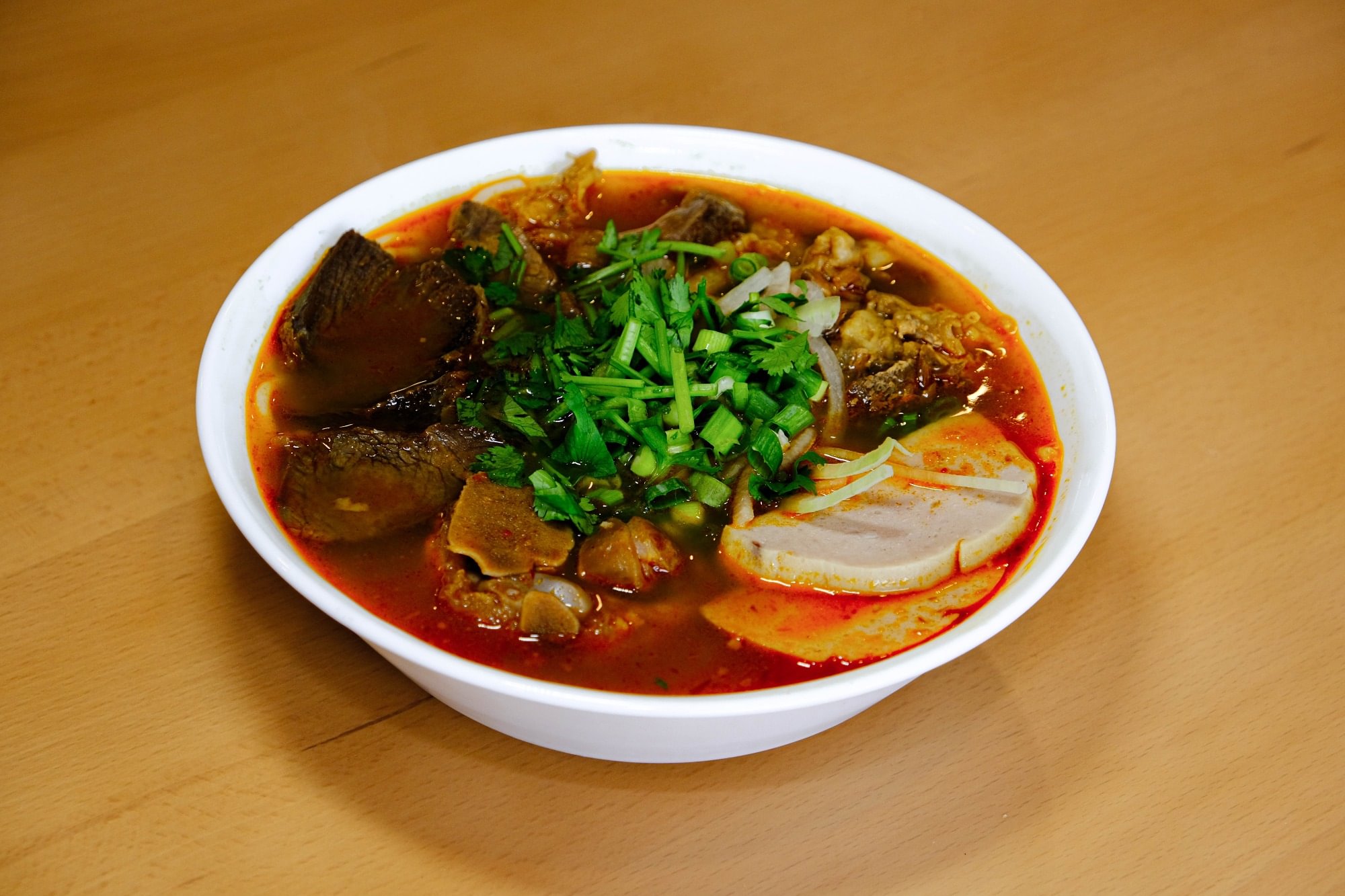 Bún Bò Huê - Spicy Beef & Pork Noodle Soup