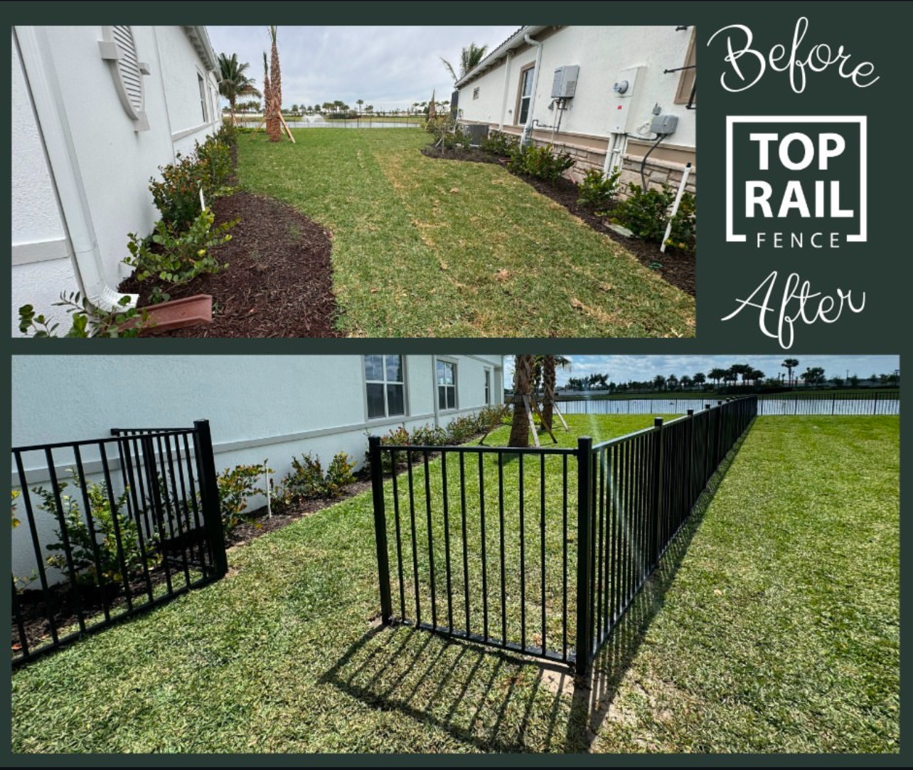 Top Rail Fence Pompano Beach Image