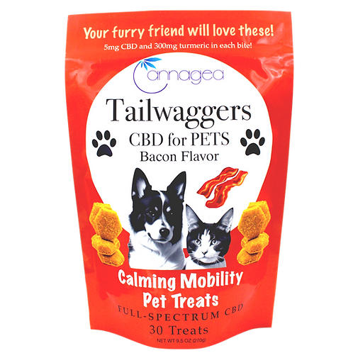 Tailwaggers Healthy Hemp Calming Mobility CBD Pet Treats – Full-Spectrum CBD