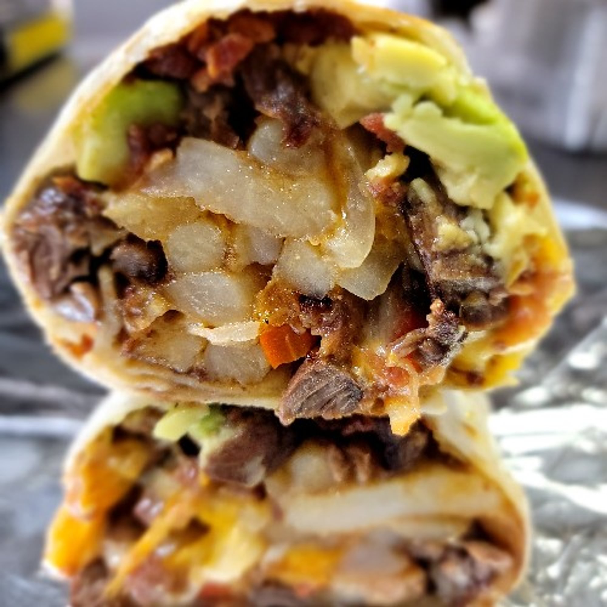 Surf N Turf Burrito