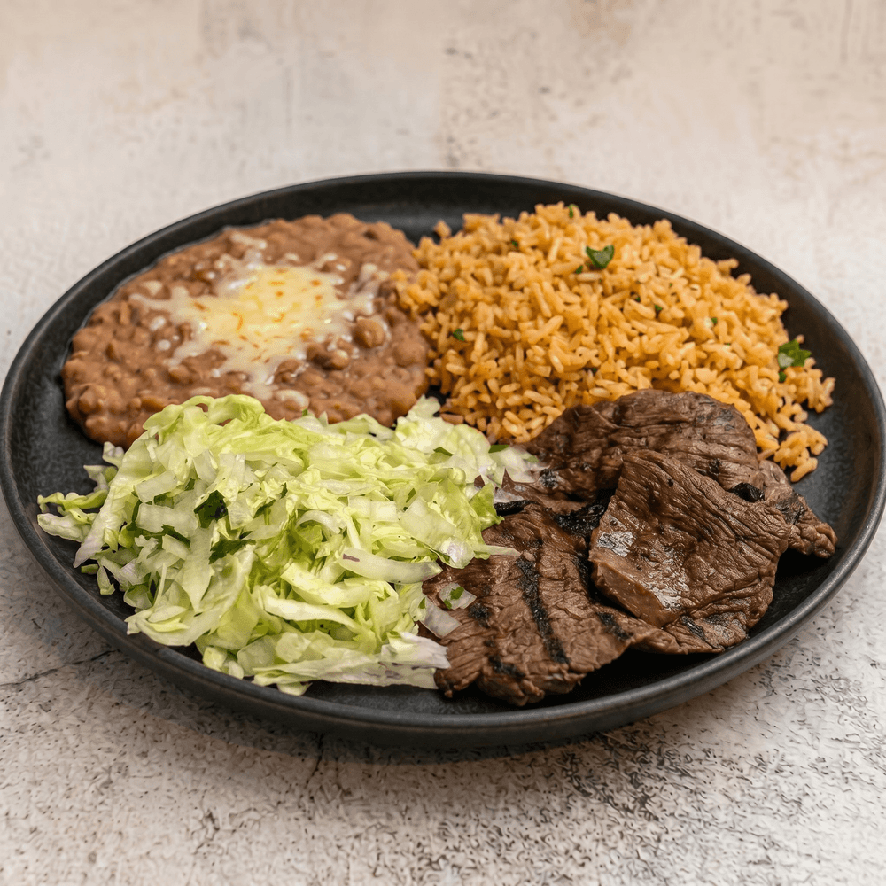 Carne Asada Con Papas