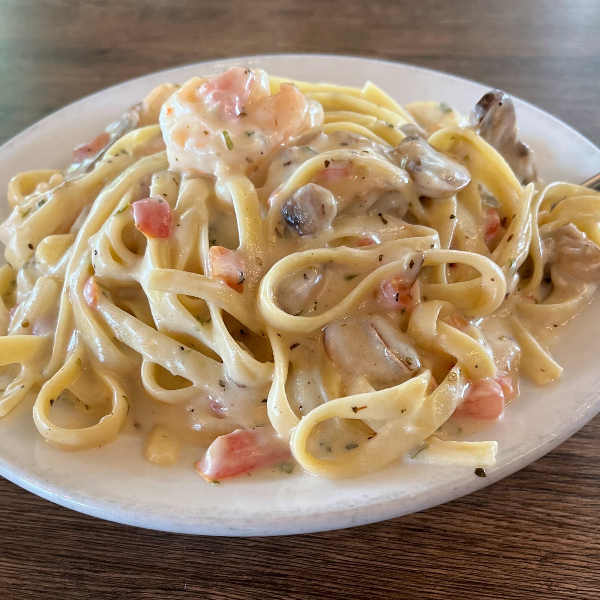 Shrimp Tetrazzini