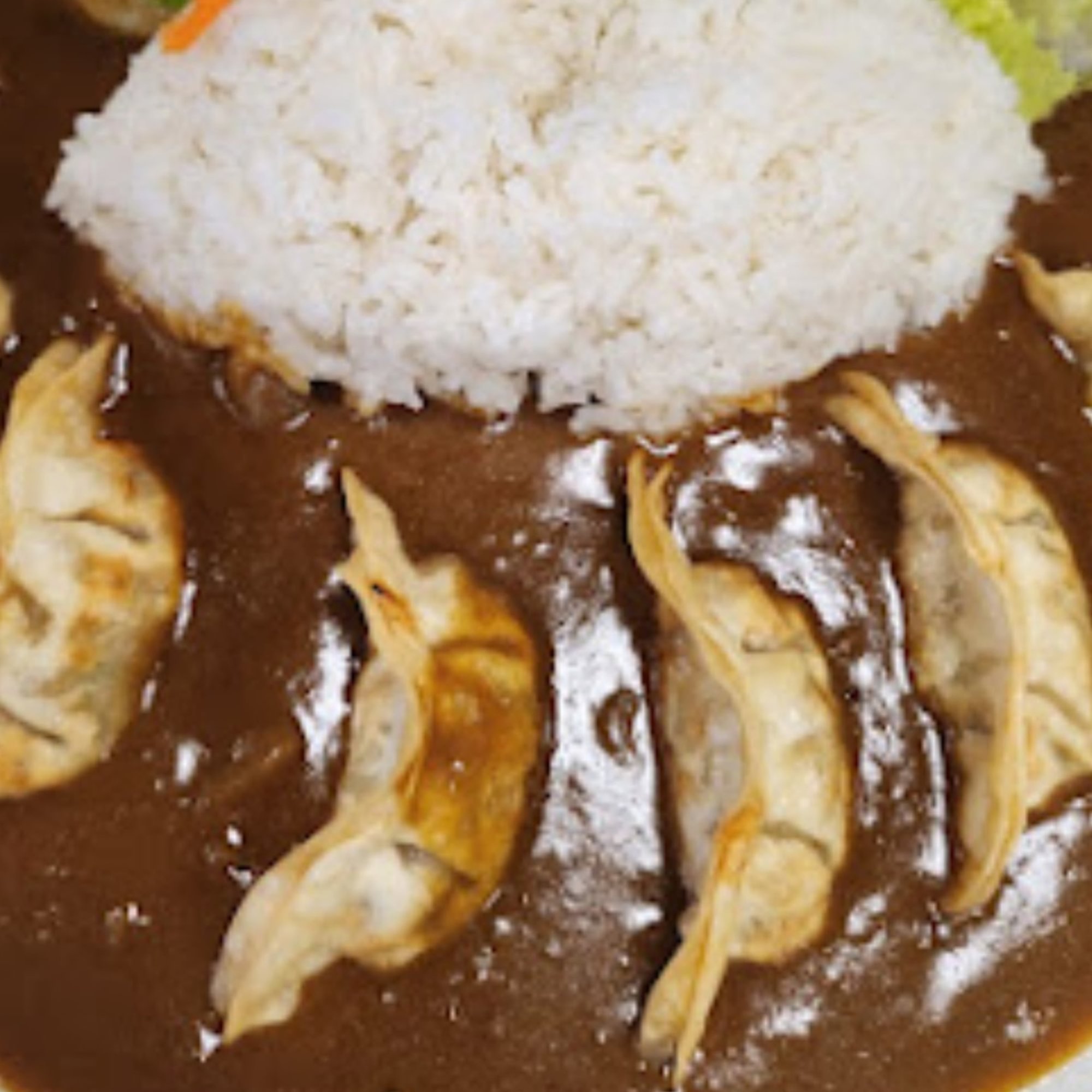 Gyoza (8 Pcs) Curry Rice