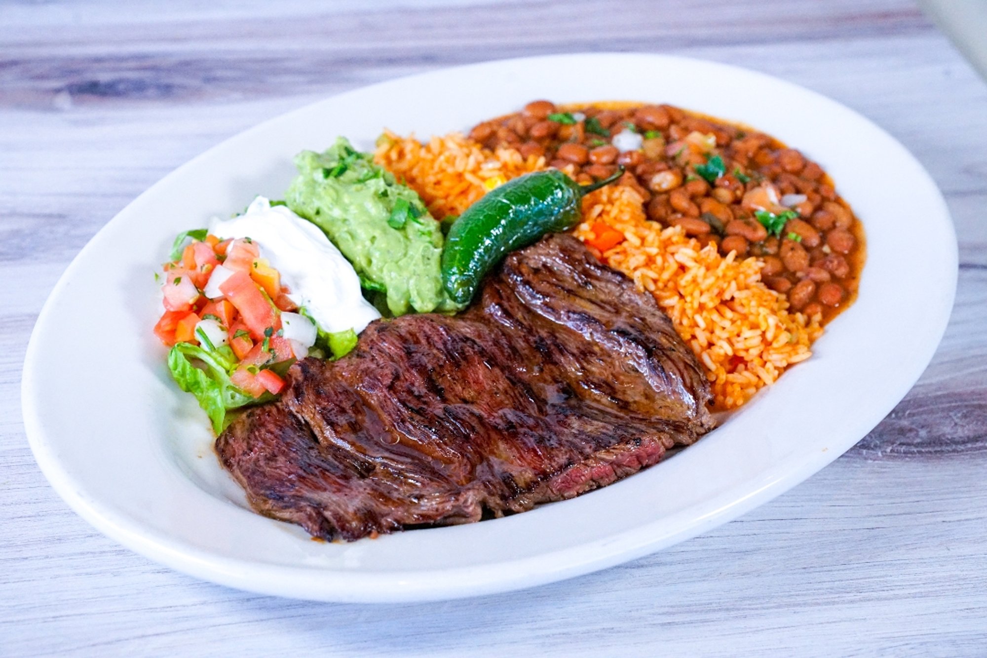 Carne Asada Platter