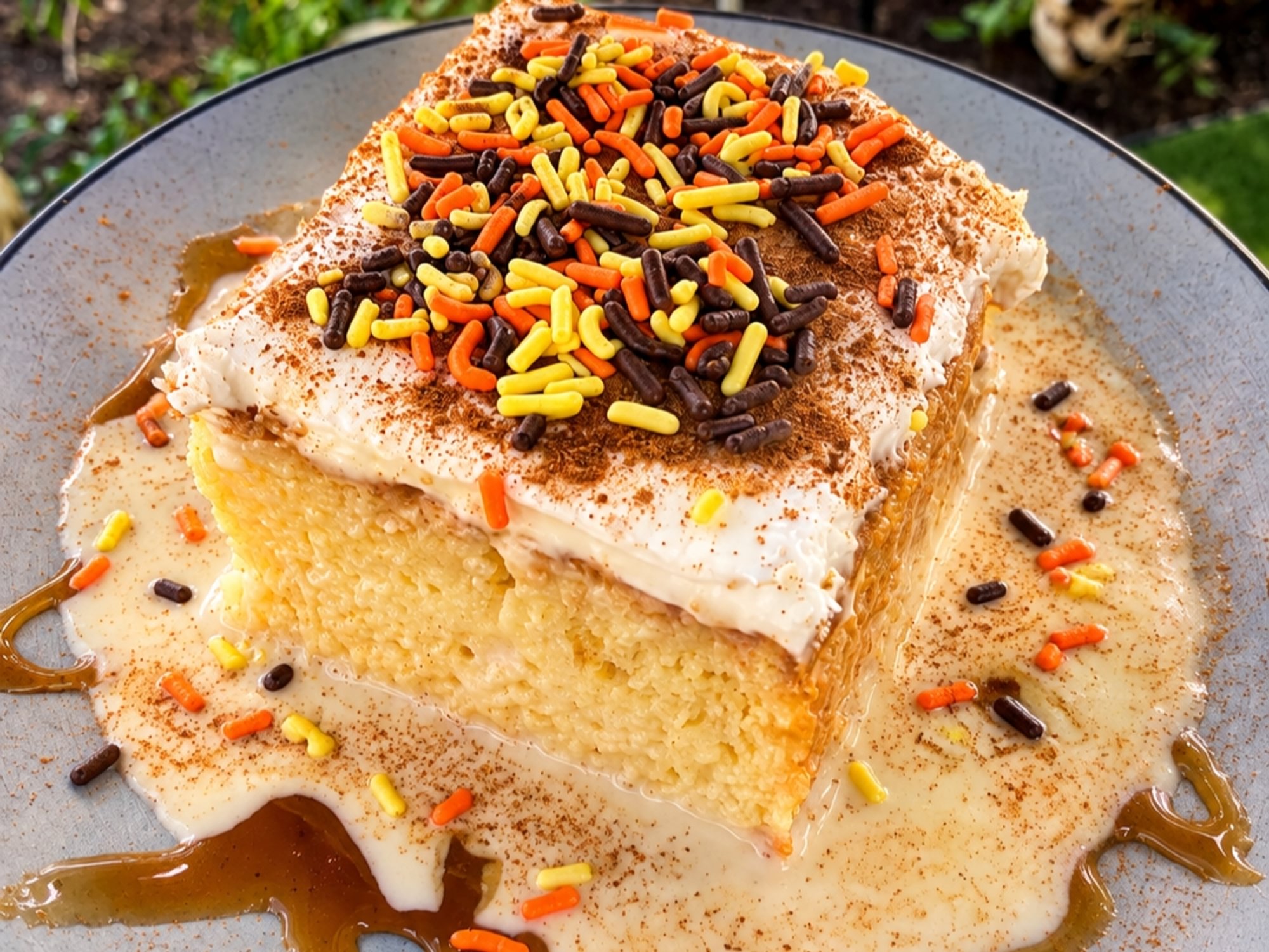 Pumpkin Spice Tres Leches